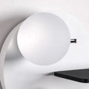 Axya USB Wall Lamp Fast Charging Bedroom Spotlight Shelf Reading Light