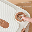 Axyaa Multi-Layer Dumpling Box Food Storage Container Refrigerator Organizer
