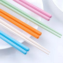 Axyaa Amber Sakura Chopsticks Set - Non-Slip, Eco-Friendly, Reusable, Japanese Style