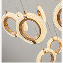 Axyaa Modern Ring Chandelier for Living Room, Dining Room, Bedroom, Kitchen, Villa, Attic