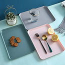 Axyaa Serving Tray: Anti-Slip Scratch Resistant Kitchenware for Tea, Fruit, Dessert
