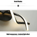 Axyaa LED Wall Lamp: Modern Decorative Sconces for Bedroom Living Room Corridor Stairs