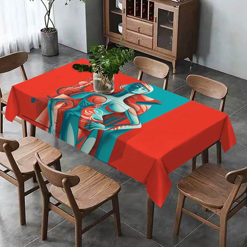 Axyaa Waterproof Tablecloth: Stylish Party & Holiday Decor