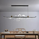 Axyaa Modern LED Pendant Chandeliers for Living and Dining Room Lighting