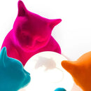 Axyaa Resin Kitten Wall Lamp: Nordic Cartoon Cat Light Fixture & Art Statue