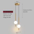 Axyaa Long Line Black/Gold Pendant Light for Bedroom and Living Room Wall Decor