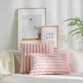 Axyaa Retro Fluffy Soft Pillowcase 45*45cm 50*30cm for Sofa Couch Home Decor