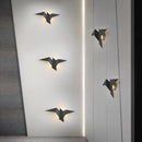 Axyaa Nordic Iron Bird Wall Lamp for Home Decor and Lighting