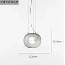 Axyaa Nordic Glass Pendant Chandelier for Bedside Coffee Shop Bar Hotel Counter