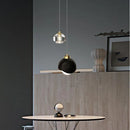 Axyaa LED Crystal Pendant Chandelier for Living Room and Restaurant