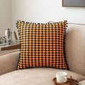 Axyaa Velvet Patchwork Pillowcase Cojines Flower Throw Pillow Cover