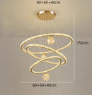 Axyaa Modern Indoor LED Chandelier Pendant Ceiling Light for Dining Room