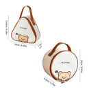Axyaa Mini Thermal Lunch Bag: Insulated, Portable, Cute & Waterproof Cooler for Students.