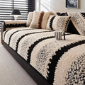 Axyaa Plush Sofa Cover: Soft & Stylish Couch Protector for Modern Living Room