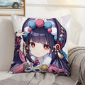 Axyaa Decorative Pillow Covers for Sofa Cushions - Genshin Impact Inspired Home Decor