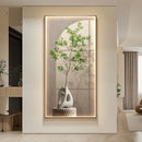 Axyaa Green Plant Wall Lamp: High-End Living Room Décor & Hallway Ornament