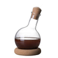 Axyaa Clear Glass Wine Decanter Bottle with Cork - 1000ml/2000ml