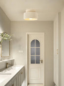 Axyaa French Cream LED Ceiling Light - Wabi Sabi Style Vintage Indoor Lamp