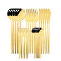 Axyaa 30-Piece Stainless Steel Cutlery Set for Kitchen Tableware