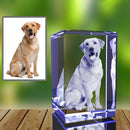 Axyaa Crystal Pet Memorial Keepsake - Personalized Sympathy Tribute Gift for Beloved Departed Pet