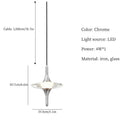Axyaa Luxury LED Ceiling Chandelier for Home Decor