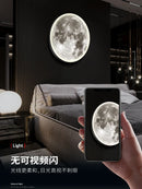 Axyaa Modern Moon LED Wall Lamp Indoor Lighting Fixture for Home Decoration
