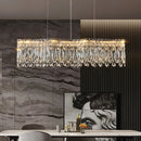 Axyaa Light Luxury Crystal Chandelier for Living Room, Dining Room, Study, and Bedroom