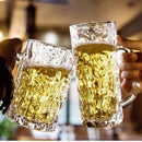 Axyaa Large Capacity Beer Glass Mug with Handle, Club Bar Party Home