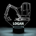 Axyaa Custom LED USB Night Light with Personalized Name | Acrylic Lamp for Boyfriend, Kids, Home Bedroom
