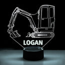Axyaa Custom LED USB Night Light with Personalized Name | Acrylic Lamp for Boyfriend, Kids, Home Bedroom