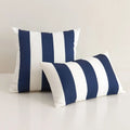 Axyaa Summer Striped Outdoor Pillow Cover for Couch Sofa - 45x45 30x50