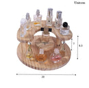 Axyaa Wooden Display Stand for Perfume, Figures, and Dolls
