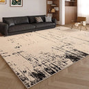 Axyaa Nordic Style Ink Line Art Living Room Carpet for Modern Luxury Décor