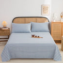Axyaa Coarse Cloth Bed Sheet Queen Size Soft 100% Cotton Durable Breathable Naked Sleep