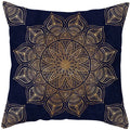 Axyaa Mandala Print Square Pillowcase - Home Decor Cushion Cover