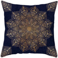 Axyaa Mandala Print Square Pillowcase for Home Decor and Sofa Cushions