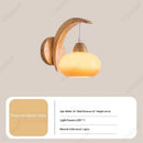 Axyaa Cream LED Wall Lamp for Bedroom & Living Room Décor