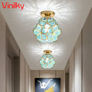 Axyaa Nordic Petal Aisle Ceiling Lamp, Luxury Home Decor, Bedroom Light