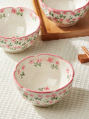 Axyaa Ceramic Rice Bowl, Cute Dining Tableware, Personal Special Bowl