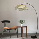 Axyaa Bamboo Barrier Chandelier - Modern Nordic Rattan Art Pendant Light