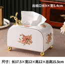 Axyaa Ceramic Living Room Paper Box for Dining Table and Coffee Table