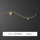 Axyaa Nordic Minimalist LED Wall Lamp for Bedroom Living Room Decor