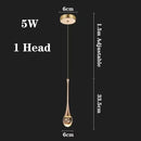 Axyaa Crystal Chandelier: Modern LED Staircase & Living Room Decor Lighting