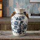 Axyaa Chinese Style Ceramic Vase Decoration for TV Cabinet and Living Room