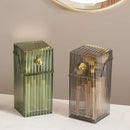 Axyaa Pearl Light Luxury Makeup Brush and Pencil Holder Organizer