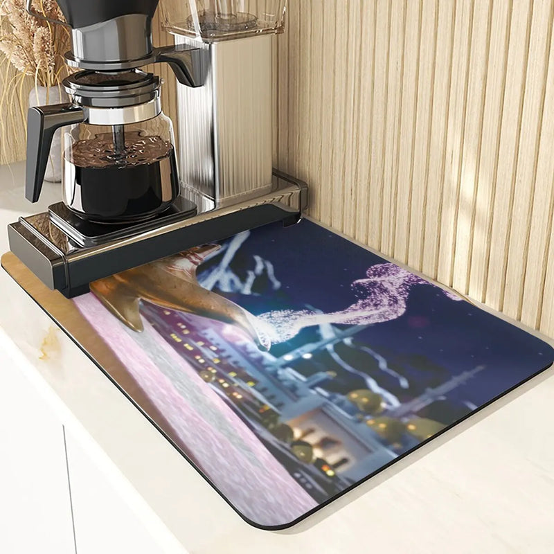 Axyaa Silicone Placemat Dish Table Mats Architecture Printing