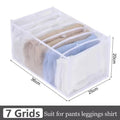 Axyaa Closet Drawer Organizer Box for Bra, Underwear, Pants, Scarf - Wardrobe Clothing Storage