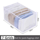 Axyaa Closet Drawer Organizer Box for Bra, Underwear, Pants, Scarf - Wardrobe Clothing Storage