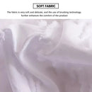 Axyaa Nordic White Duvet Cover Set - Soft King Size Bedding