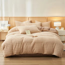 Axyaa Cozy Fleece & Velvet Bedding Set for Winter Comfort